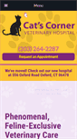 Mobile Screenshot of catscornervet.com
